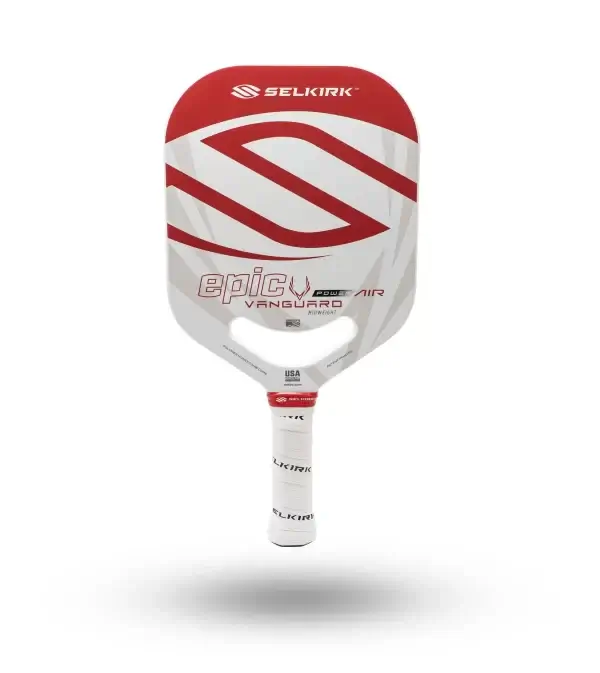 VANGUARD POWER AIR EPIC Selkirk Pickleball Paddle - Red