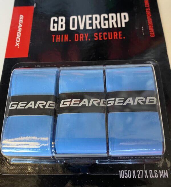 Gearbox Overgrip 3 Pack - Light Blue