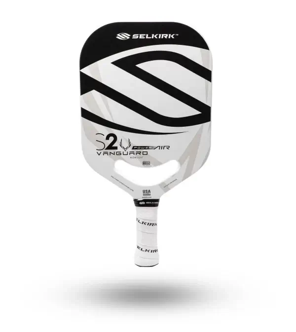 VANGUARD POWER AIR S2 Selkirk Pickleball Paddle - Black