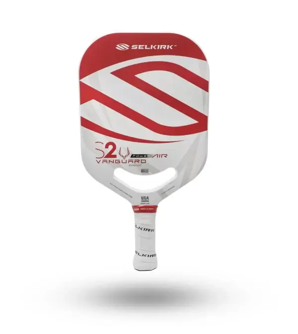 VANGUARD POWER AIR S2 Selkirk Pickleball Paddle - Red