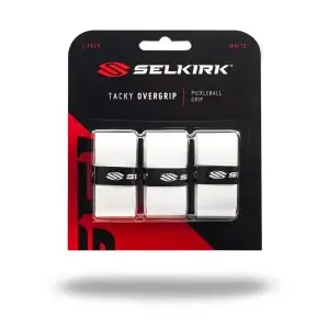 Selkirk 3 Pack Tacky Overgrips - White