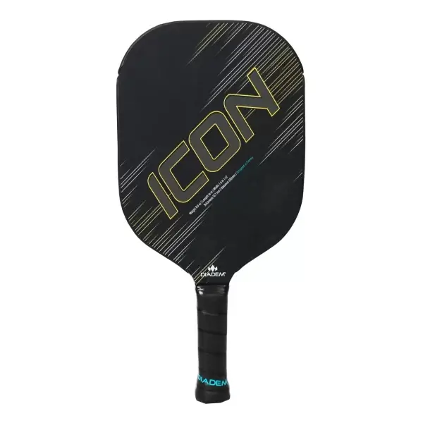 Icon V2 Diadem Picklball Paddle - Black